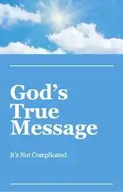 Button to download God's True Message in pdf format